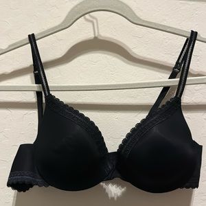 Heidi Klum Intimates Bra, Size 34B, Black